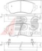 TOYOT 0446502140 Brake Pad Set, disc brake